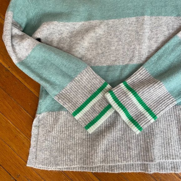 J. Crew Striped Turtleneck in Supersoft Yarn NWOT - Picture 3 of 5